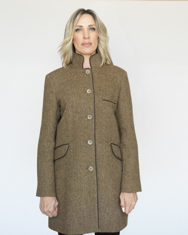 VIAREGGIO -TWEED Premiata Tessitura TACS - Artigiani del Panno Casentino - Modello Viareggio in tweed