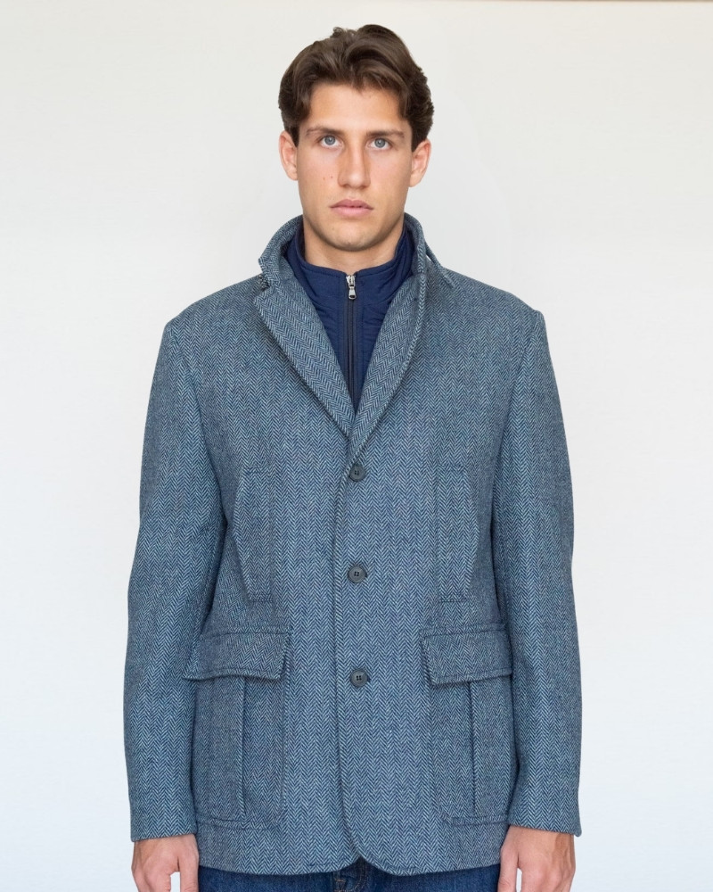 GIACCHE - TWEED NAXOS Premiata Tessitura TACS - Artigiani del Panno Casentino - Modello Naxos in tweed