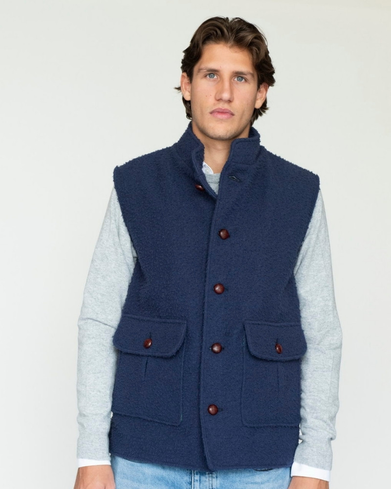 GILET - 800 X 1000 Premiata Tessitura TACS - Artigiani del Panno Casentino - Modello Gilet